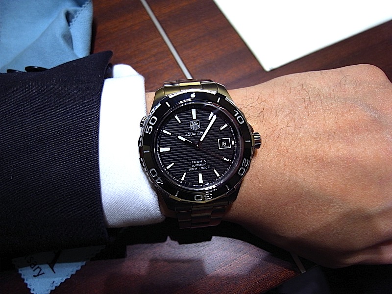 アクアレーサー500m タグ・ホイヤー 2012年新作 | Bundle the